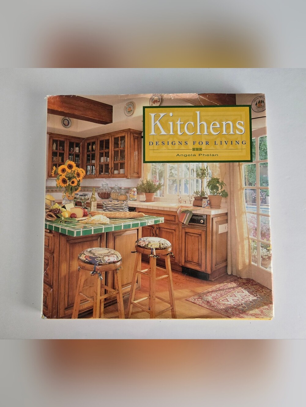 Kitchens: Designs for Living - Hardcover By Phelan, Angela - 90s Book